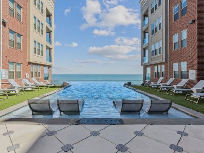 the pool at The  Alexa