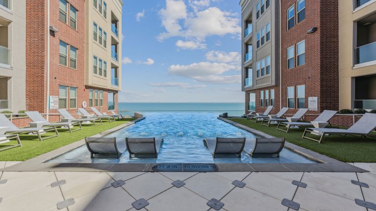 the pool at The Alexa
